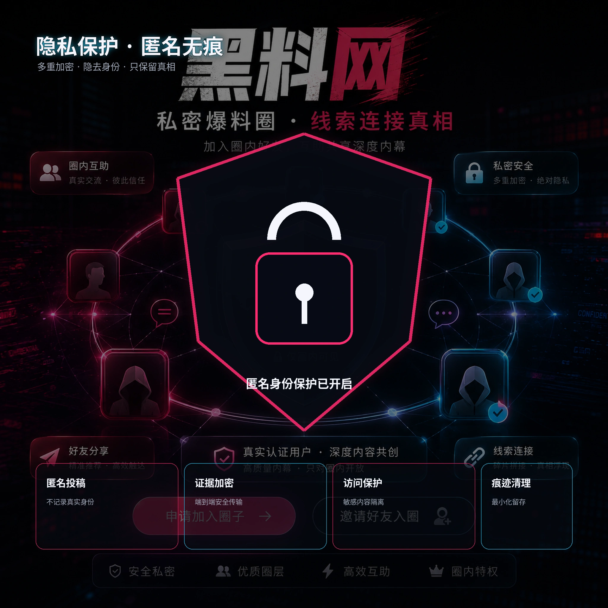 隐私说明页面视觉